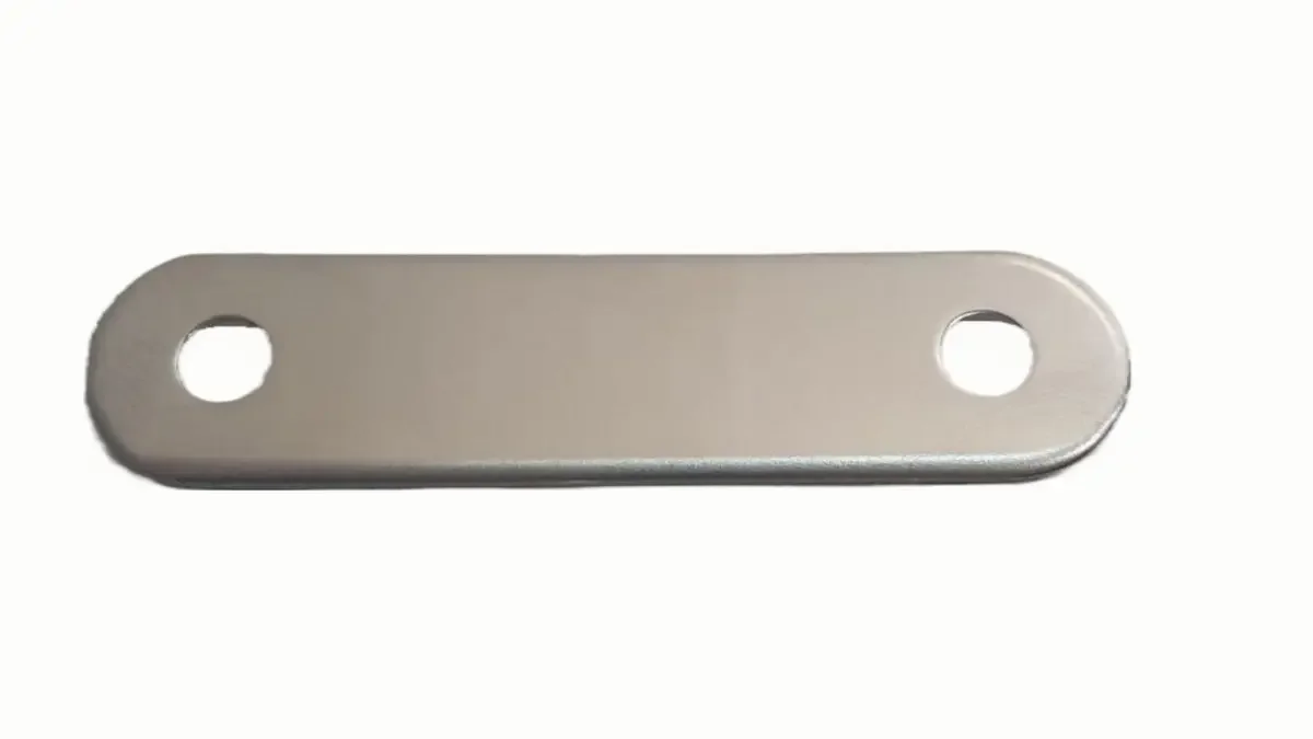 etiqueta patrimonial em inox gravada para máquinas e equipamentos 100 Etiquetas Patrimoniais em Inox Gravadas 5x1 cm - imagem 5