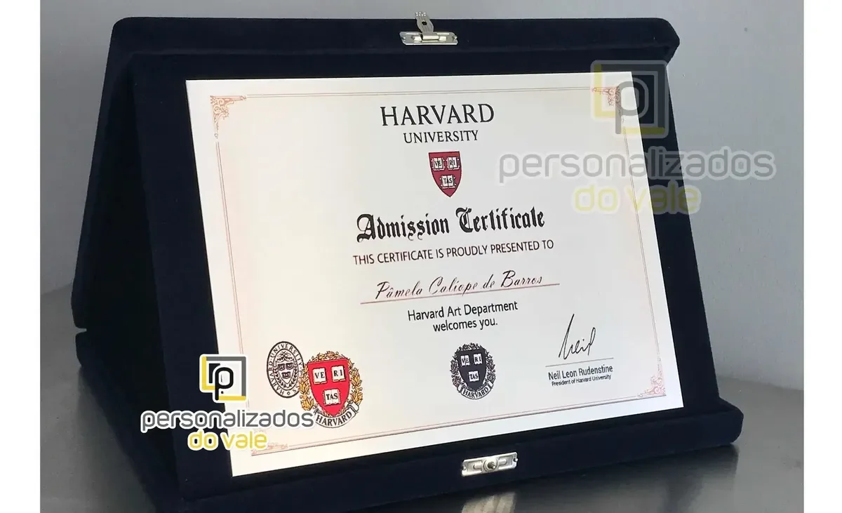 placa de homenagem em aço escovado com estojo de veludo personalizada - imagem 4