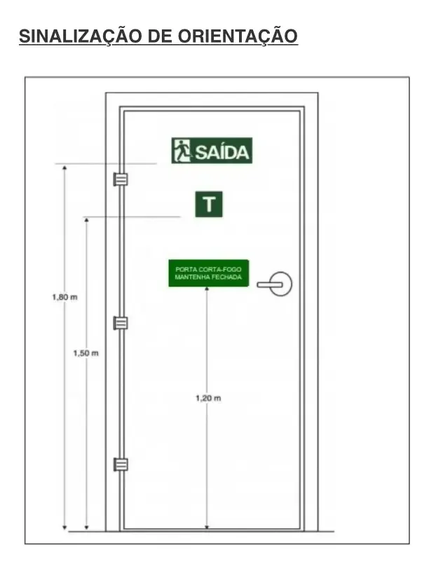 placa de sinalização lotação máxima fotoluminescente da Visual Sete - imagem 4