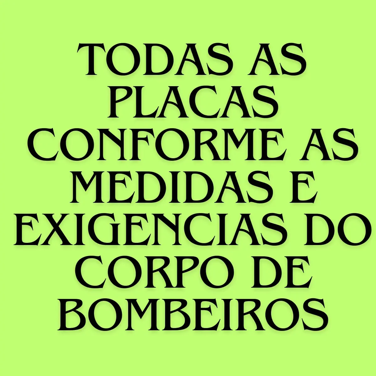 placa fotoluminescente de rota de fuga S12 saída da Visual Sete - imagem 6