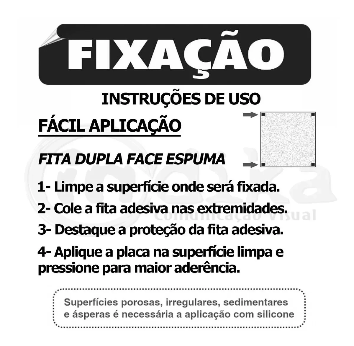 placa extintor pó químico fotoluminescente Placa Extintor Pó Químico Fotoluminescente ABNT em imagem principal Visual Sete - imagem 5